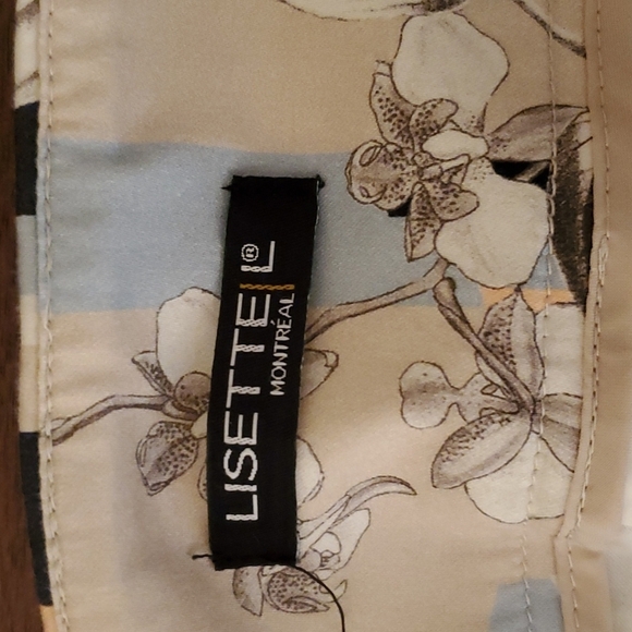 Lisette L Montreal printed 28" ankle pant sz 6 - Picture 8 of 10